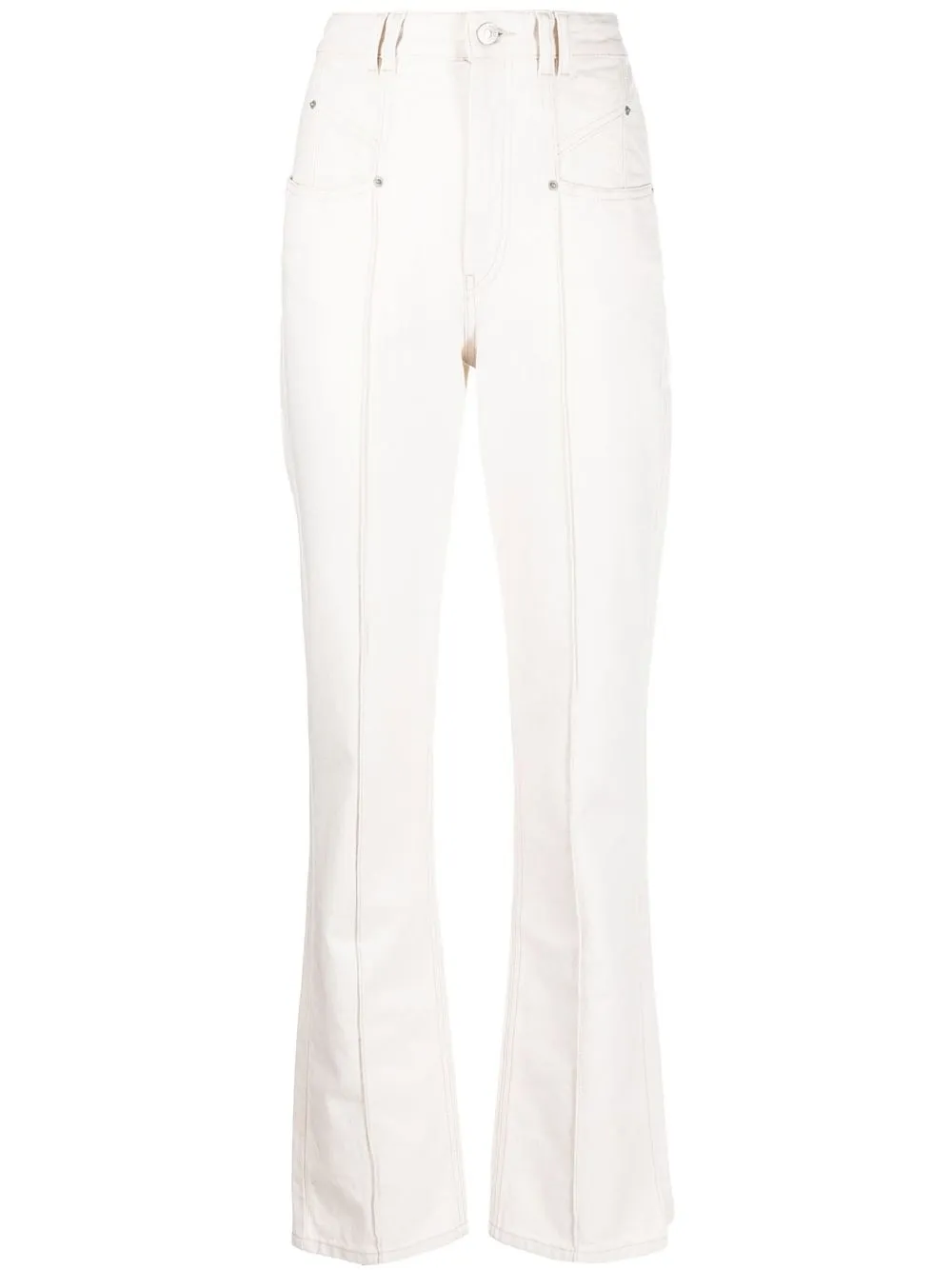 

Isabel Marant Niroka tapered jeans - Neutrals