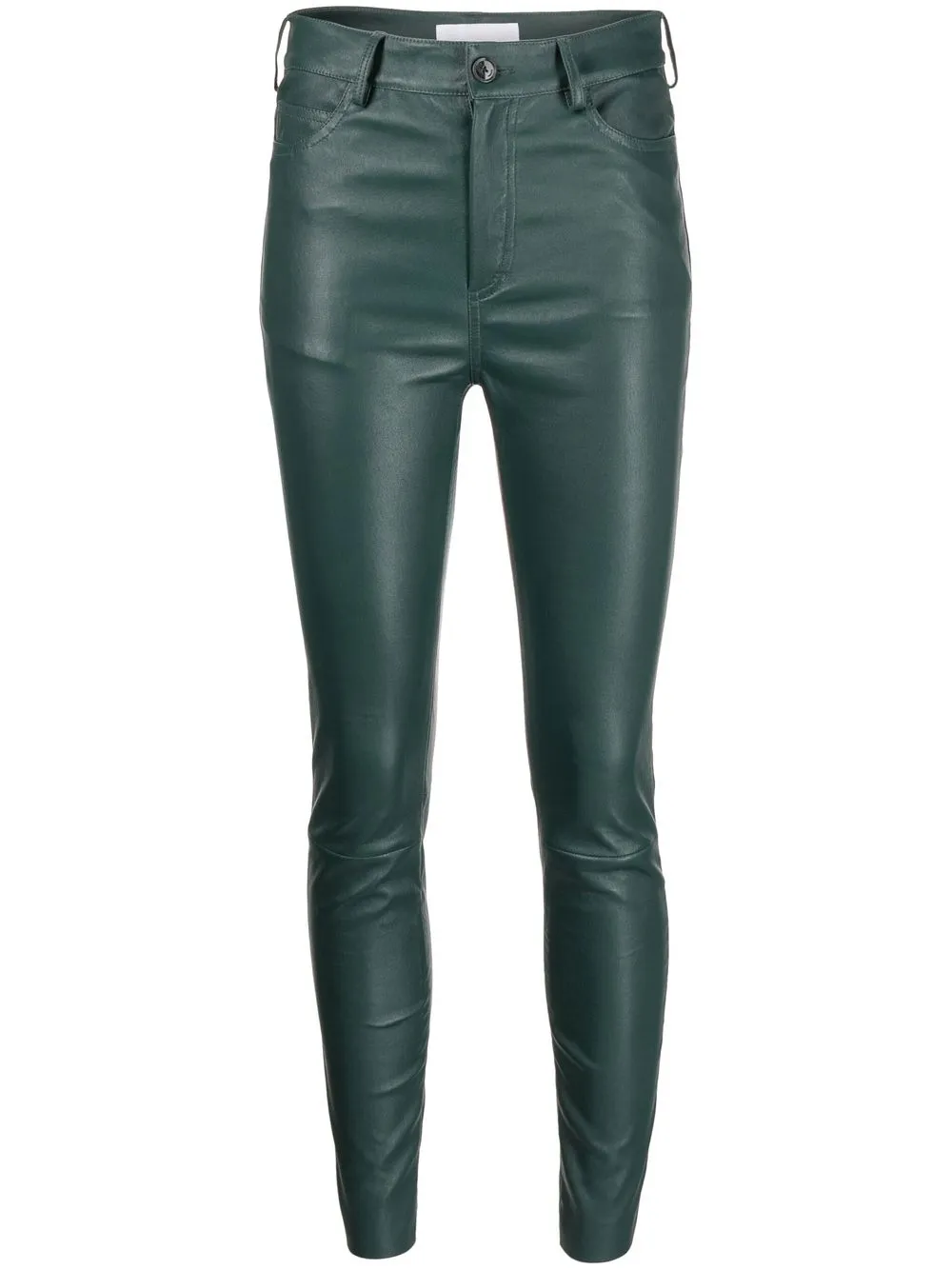 

Drome pantalones con tiro alto - Verde