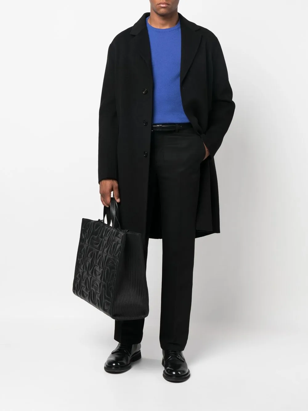 Malo Kasjmier trui - Blauw