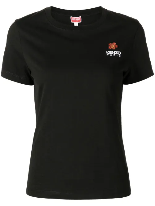 Kenzo t-shirt à logo brodé - Noir - Kenzo - Modalova