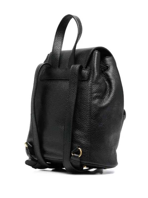 Coccinelle soft leather backpack women Calf Leather One Size Black