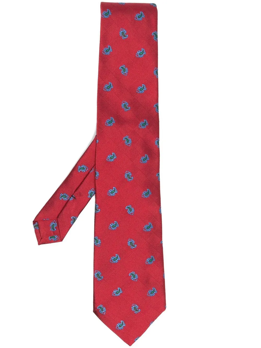 

ETRO paisley-print tie - Red