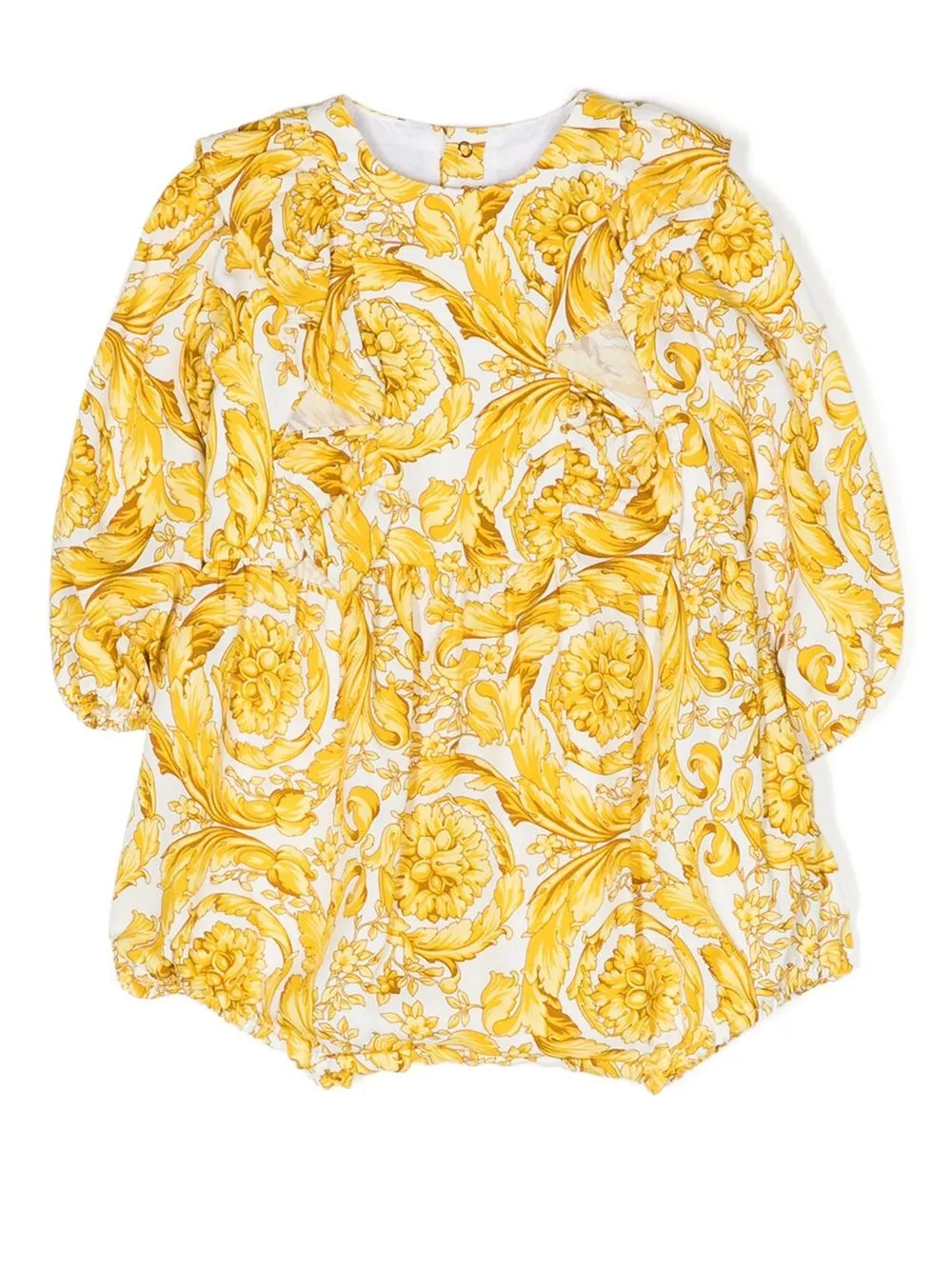 

Versace Kids romper con estampado Barocco - Dorado