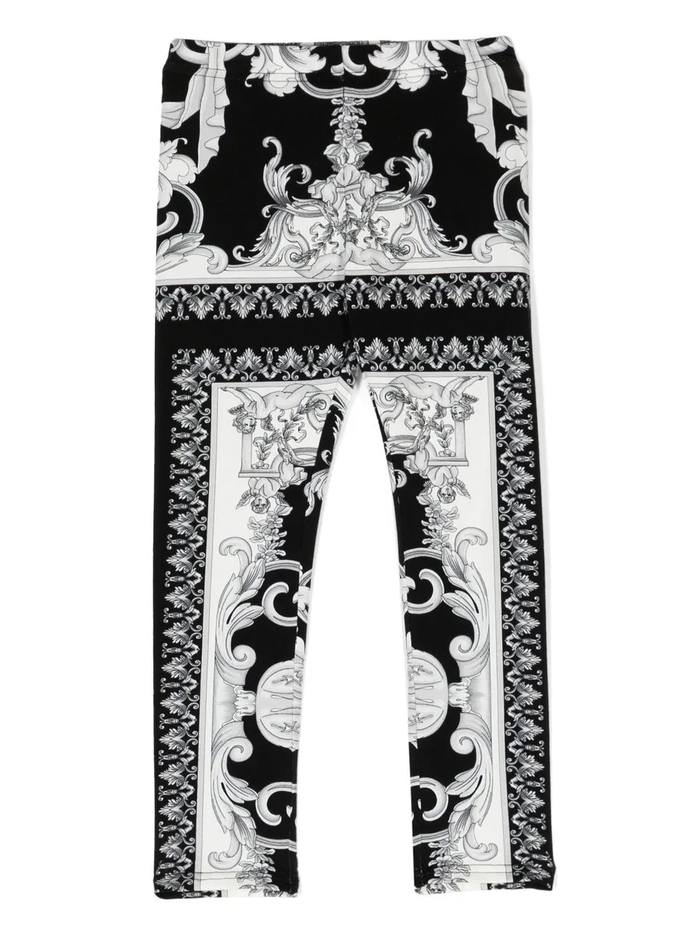 

Versace Kids leggins con motivo Barocco - Negro
