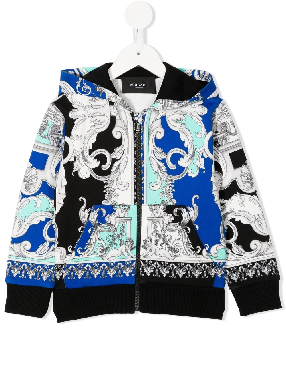 

Versace Kids hoodie con estampado Barocco - Multicolor