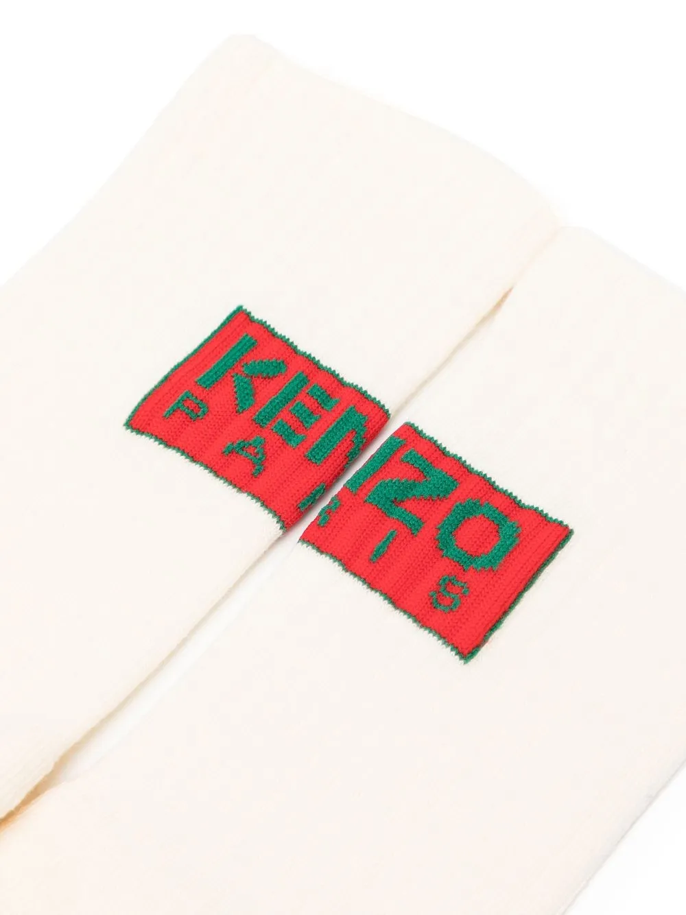 Kenzo calcetines de canalé con logo en intarsia | Image 2