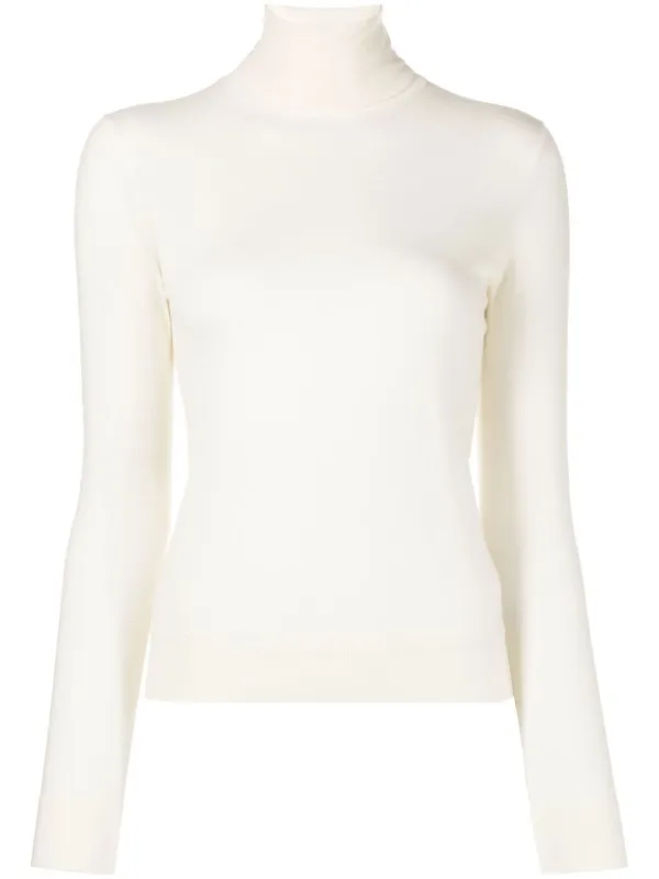 roll-neck Cashmere Jumper White FARFETCH IN