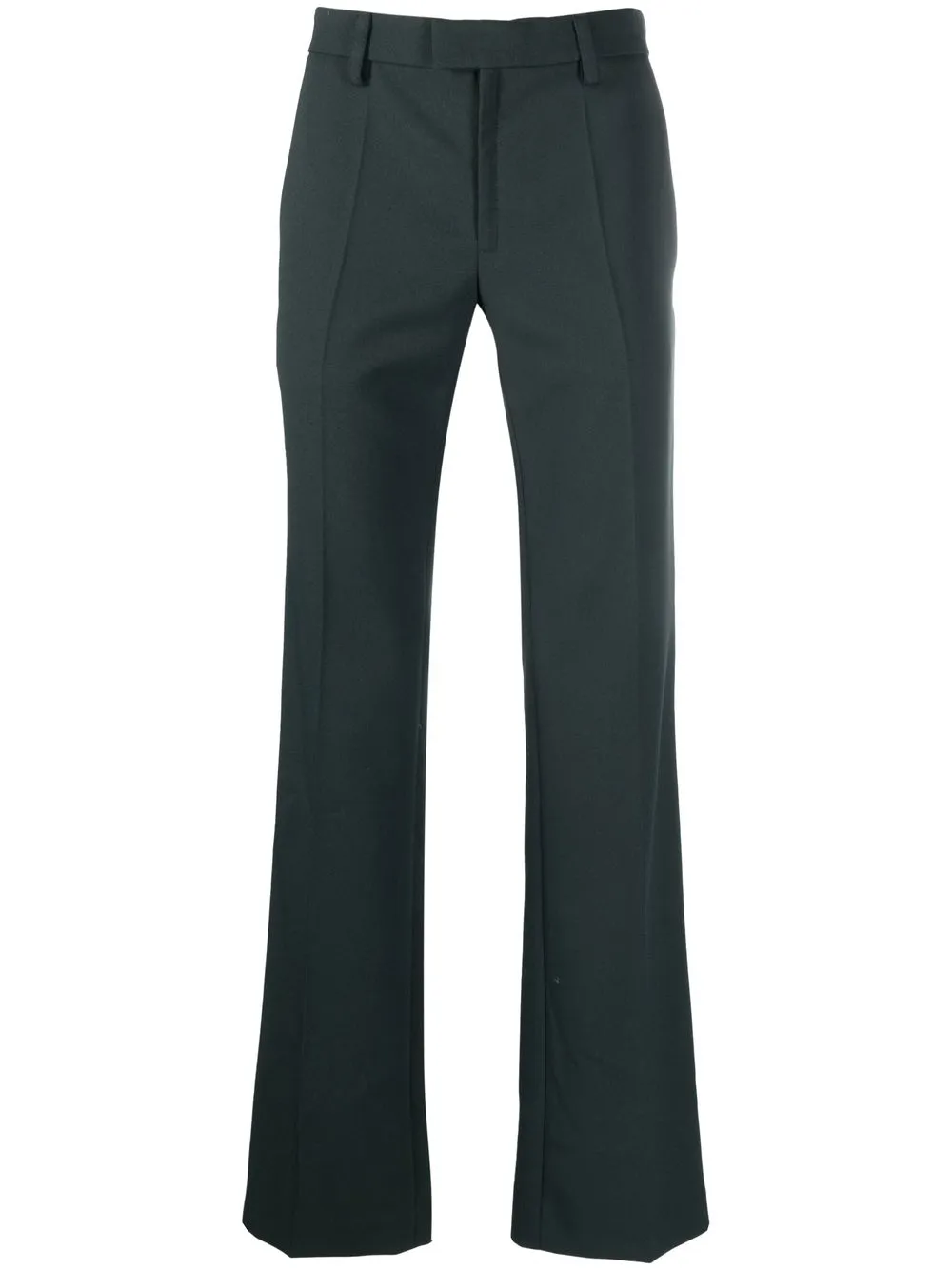 

Courrèges straight-leg twill trousers - Green