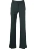 Courrèges straight-leg twill trousers - Green