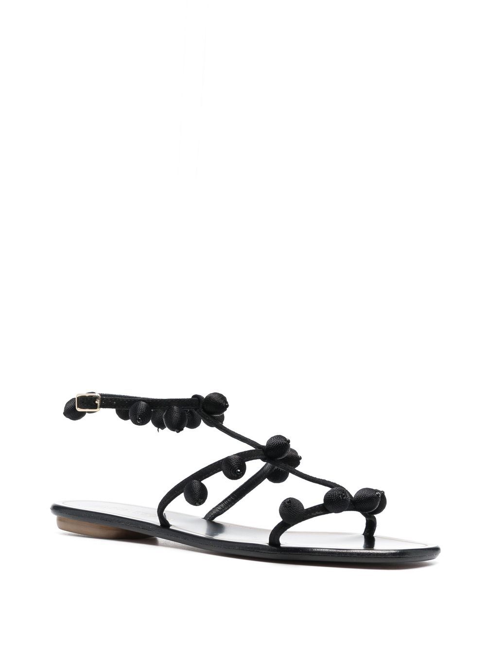 Aquazzura Cha Cha Cha Flat Sandals - Farfetch