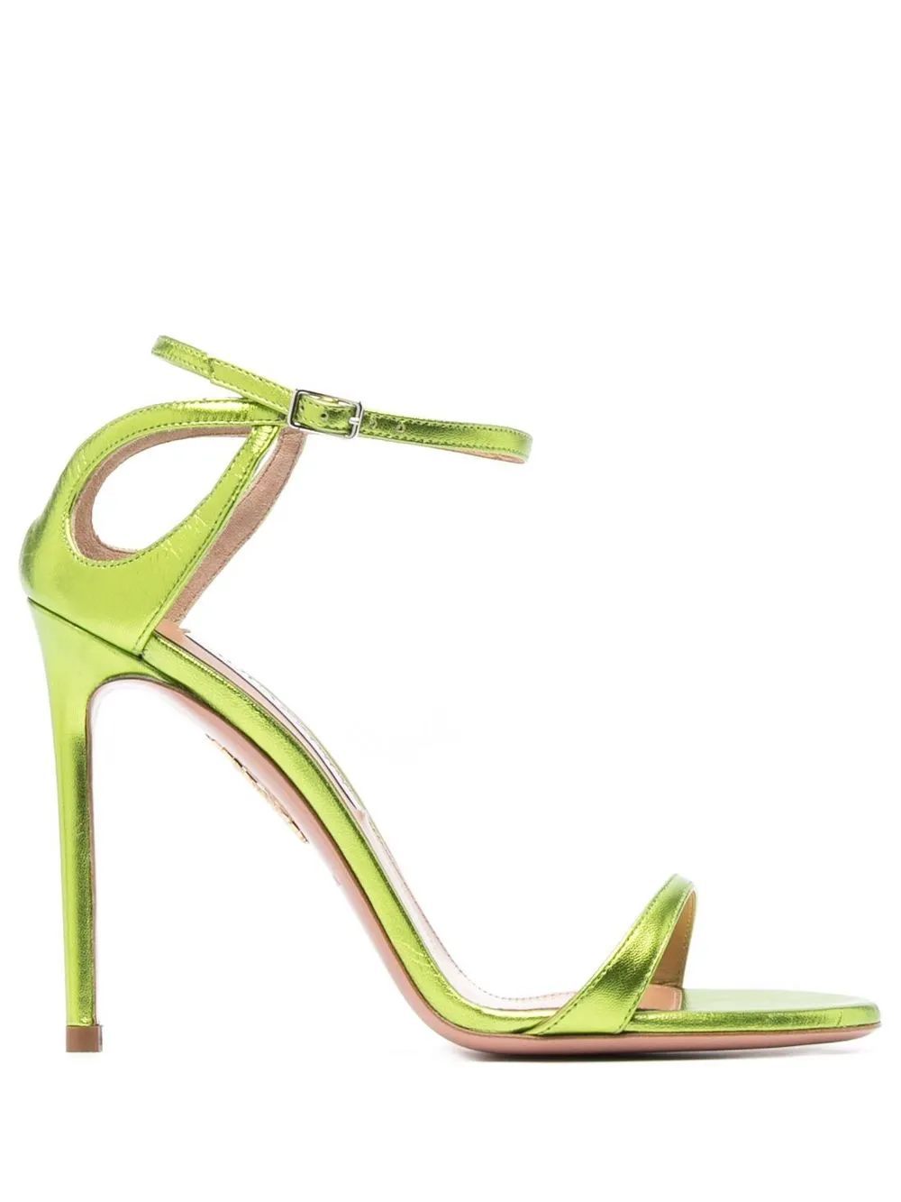 

Aquazzura sandalias Joy con tacón de 105mm - Verde