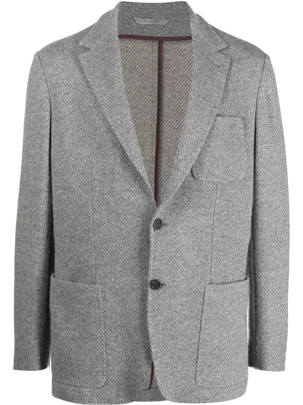 

Canali single-breasted tailored blazer - Grey