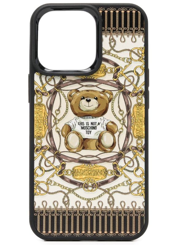 Moschino Teddy Bear iPhone 13 Pro cover