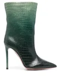 Aquazzura So Matignon 105mm ankle boots - Green