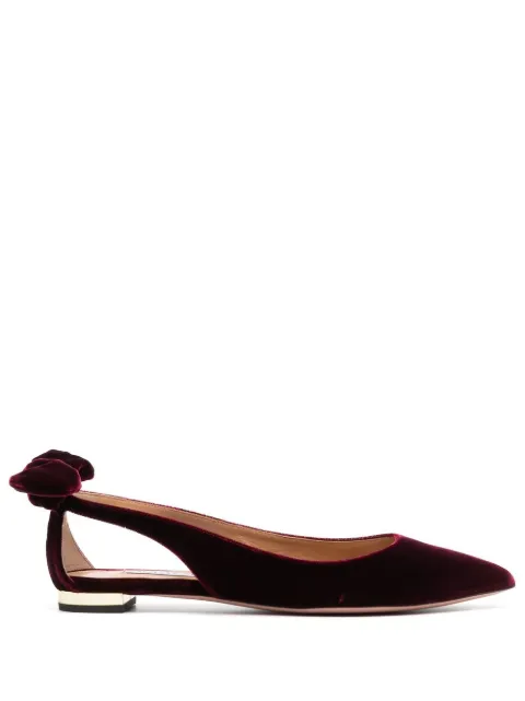 Aquazzura Ballerinas mit Schleife