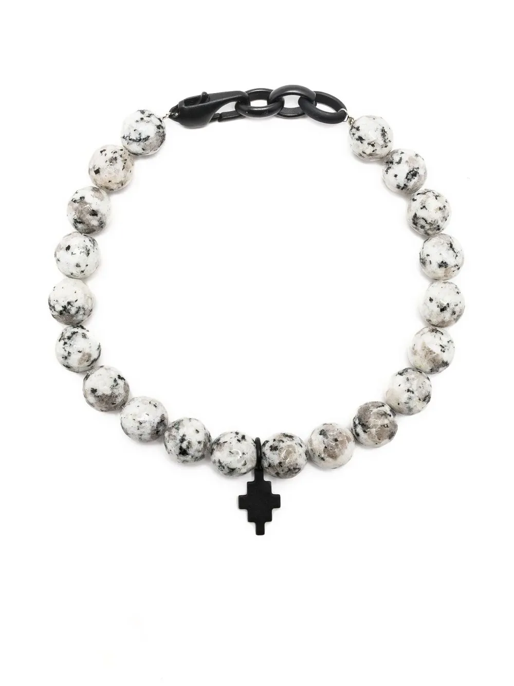 

Marcelo Burlon County of Milan pulsera con dije de logo - Blanco