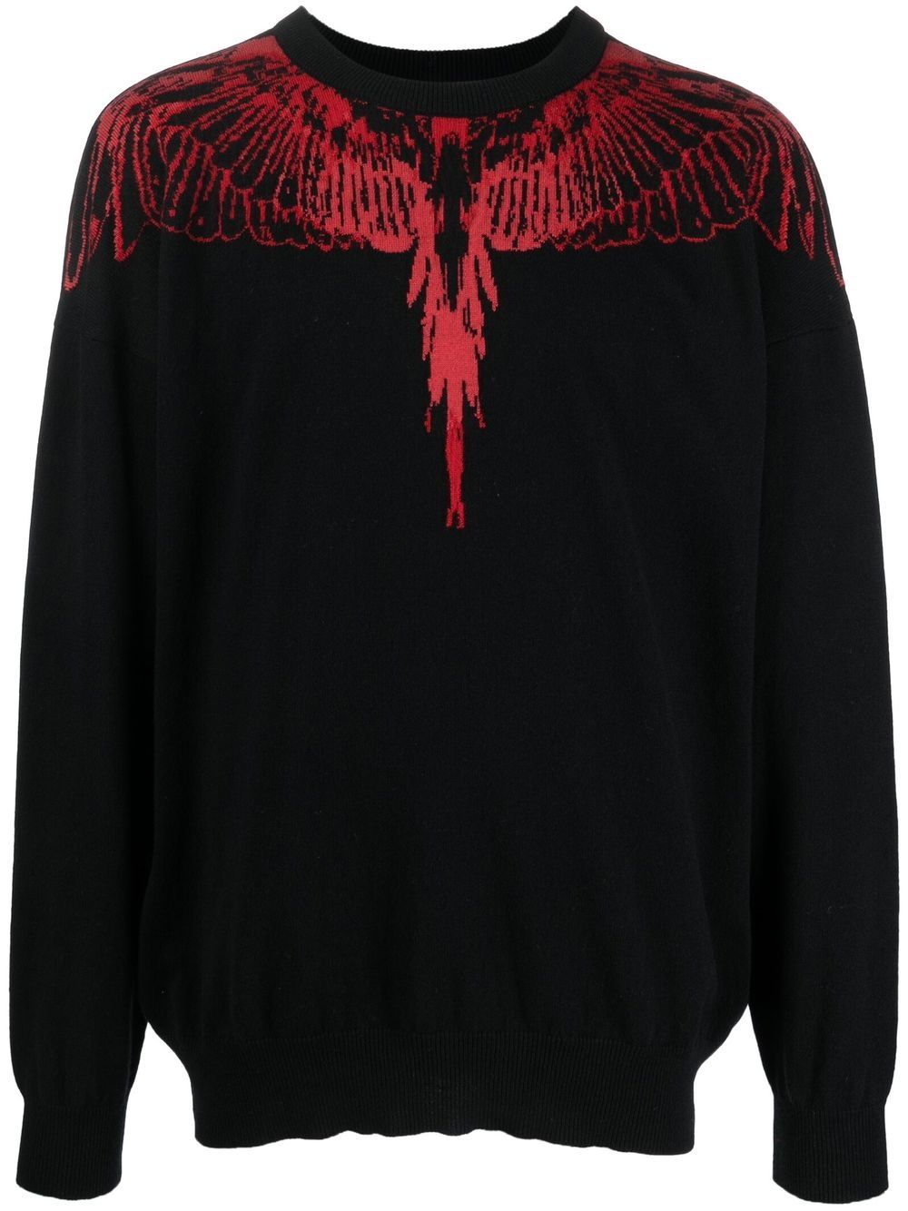 

Marcelo Burlon County of Milan suéter tejido en intarsia con cuello redondo - Negro