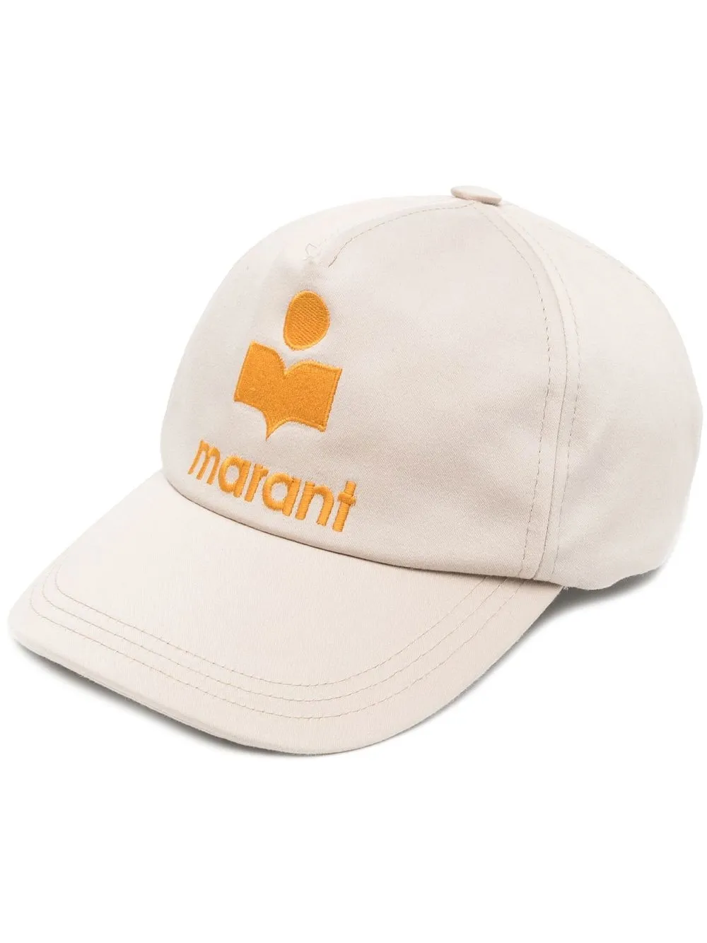 

Isabel Marant gorra con logo bordado - Neutro