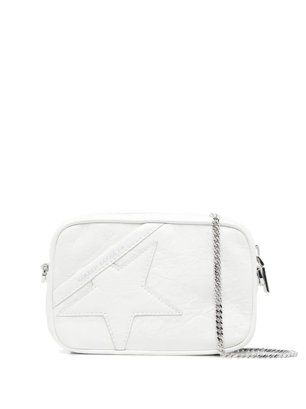 

Golden Goose bolsa crossbody Star mini - Blanco