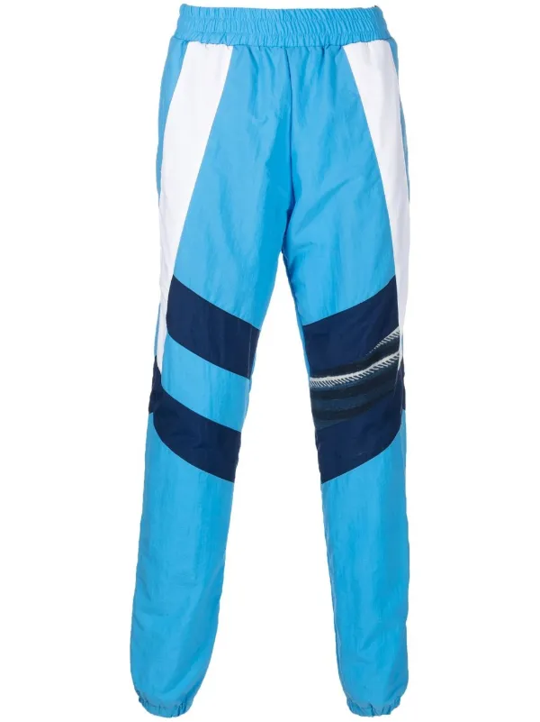 United Rivers colour-block Track Pants Blue FARFETCH IN