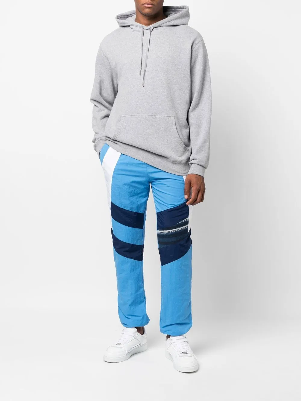 United Rivers Trainingsbroek met colourblocking - Blauw