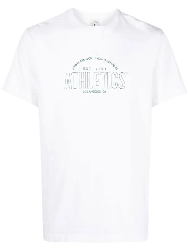 Sporty & Rich ロゴTシャツ ホワイト Sporty & Rich ロゴ Tシャツ | ホワイト | FARFETCH JP