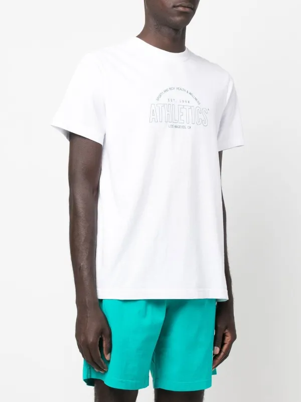 Sporty & Rich ロゴ Tシャツ | ホワイト | FARFETCH JP