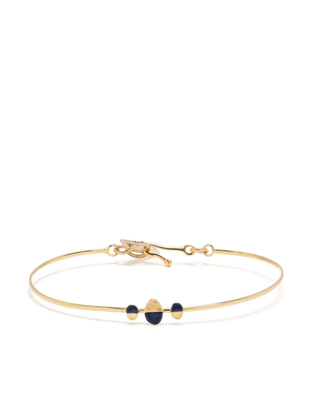 

Isabel Marant circle-pendant engraved bracelet - Gold