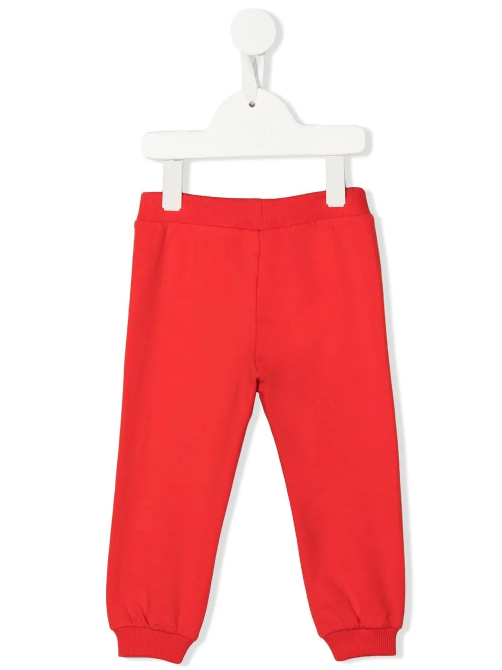 

Moschino Kids logo-print track pants - Red