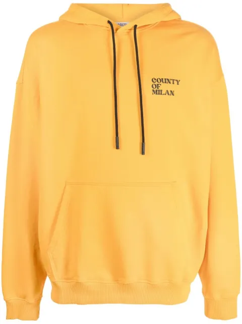 Marcelo Burlon County of Milan logo-print pullover hoodie 
