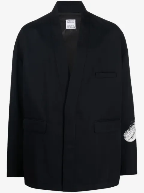 COUNTY OF MILAN Blazer met print
