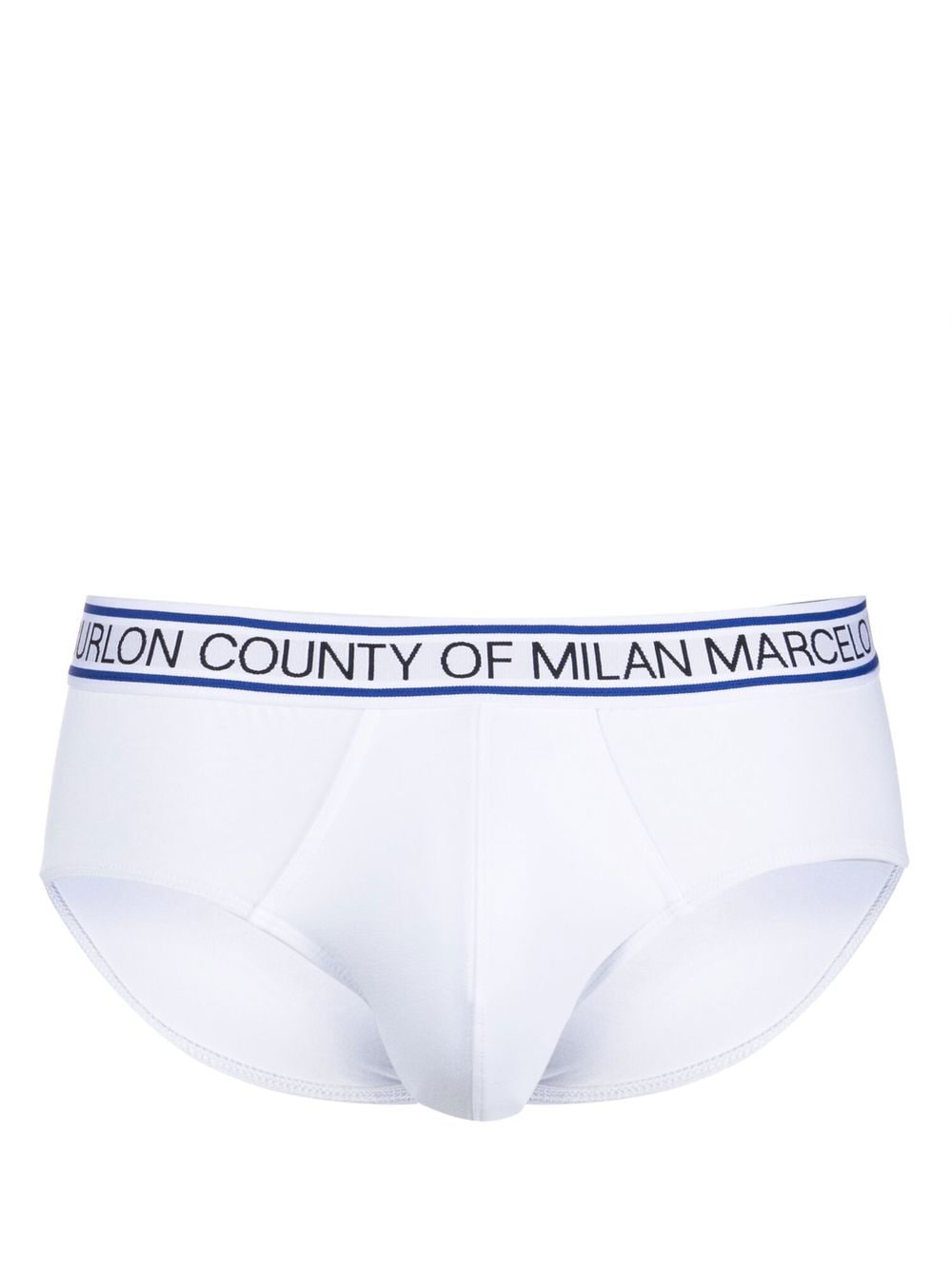 Marcelo Burlon County Of Milan Logo-waistband Briefs In White