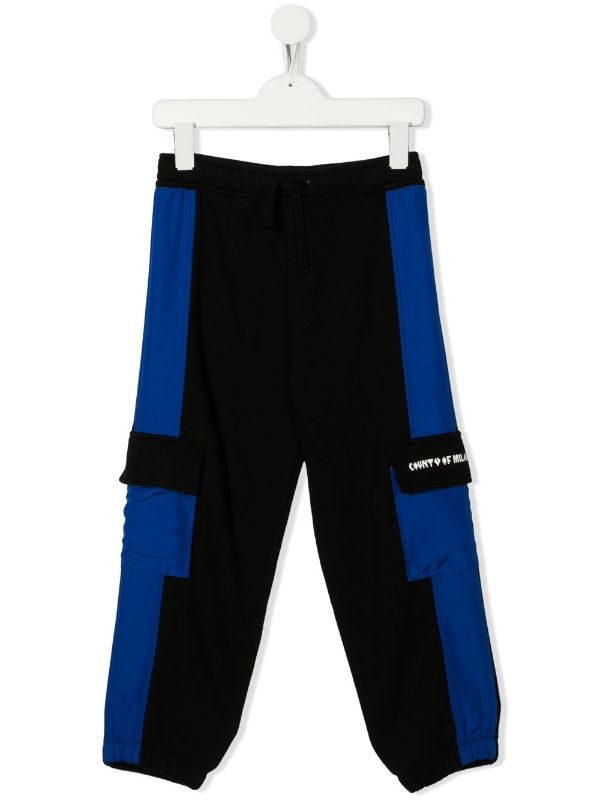 colour block cargo pants