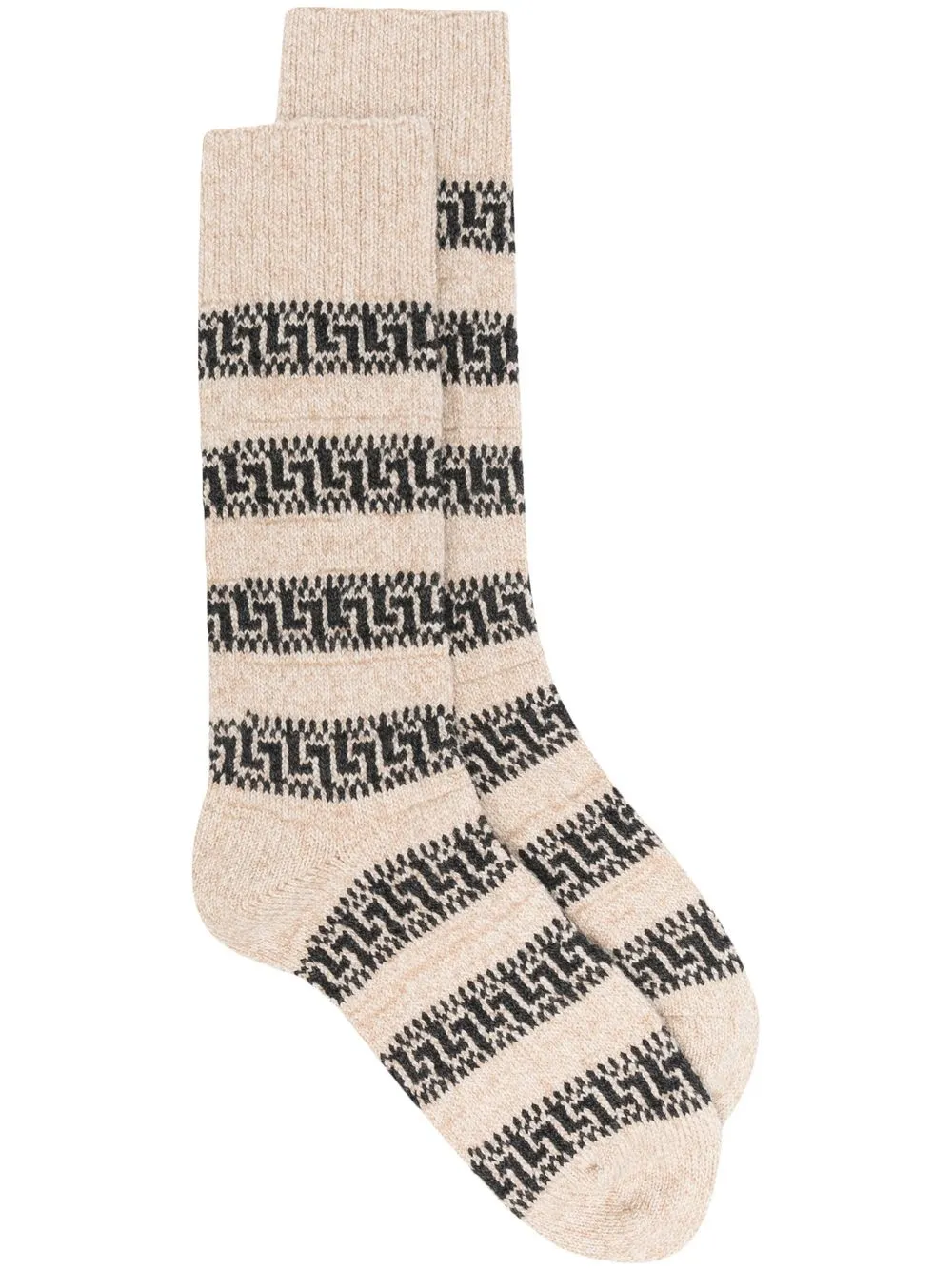 

Isabel Marant Justinela patterned ankle socks - Neutrals