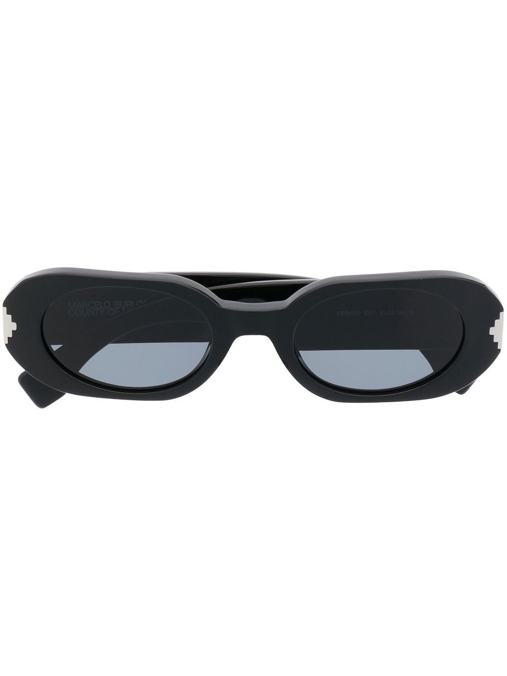 Marcelo Burlon County Of Milan Nire round-frame Sunglasses - Farfetch