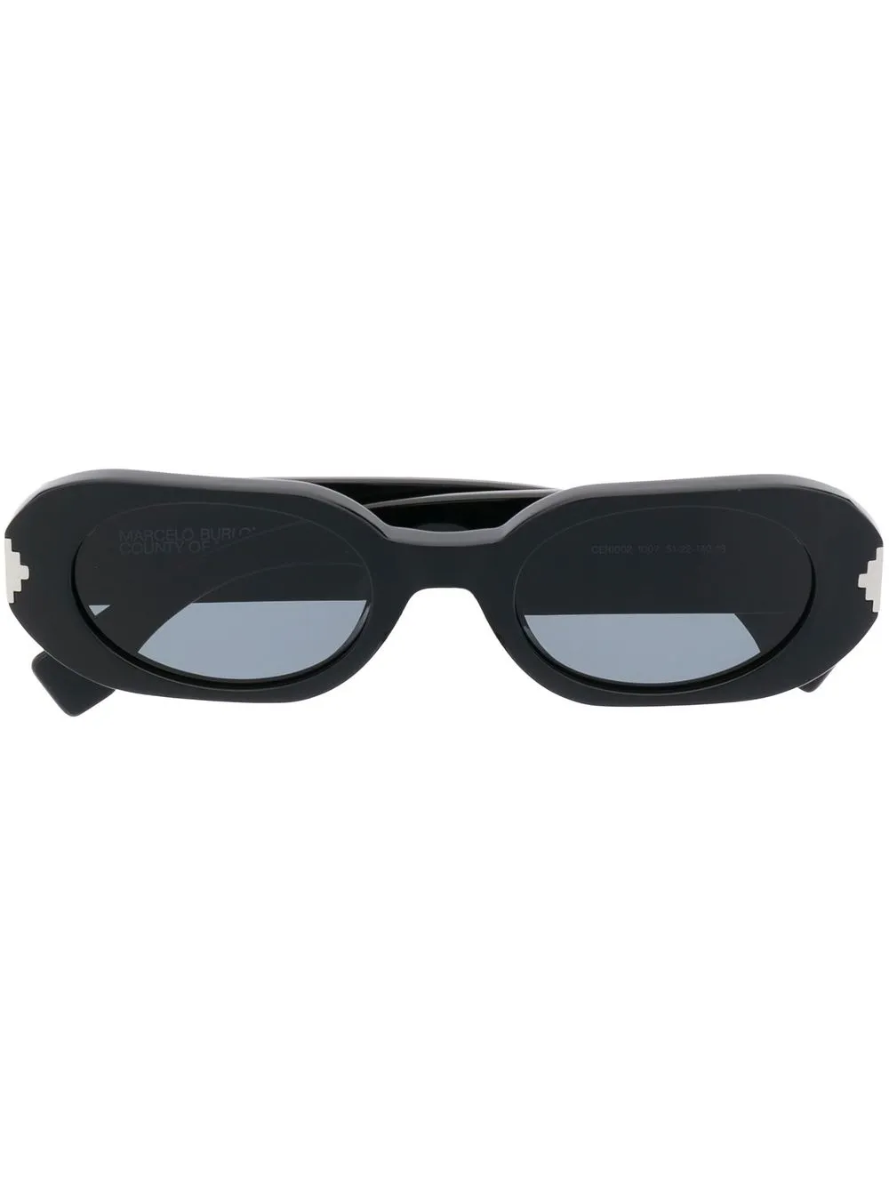 

Marcelo Burlon County of Milan Nire round-frame sunglasses - Black