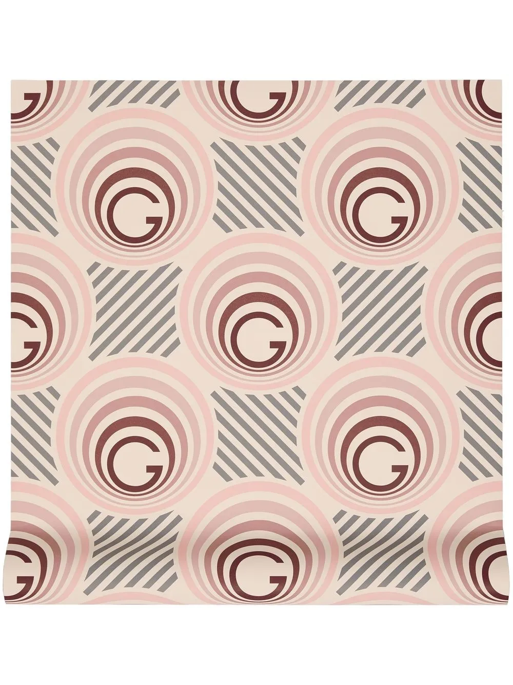 GUCCI G CIRCLE-PRINT WALLPAPER