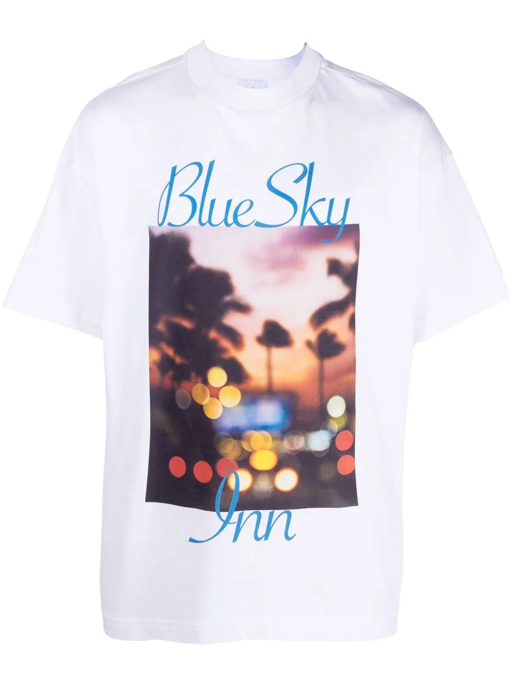 

BLUE SKY INN logo graphic-print T-shirt - White