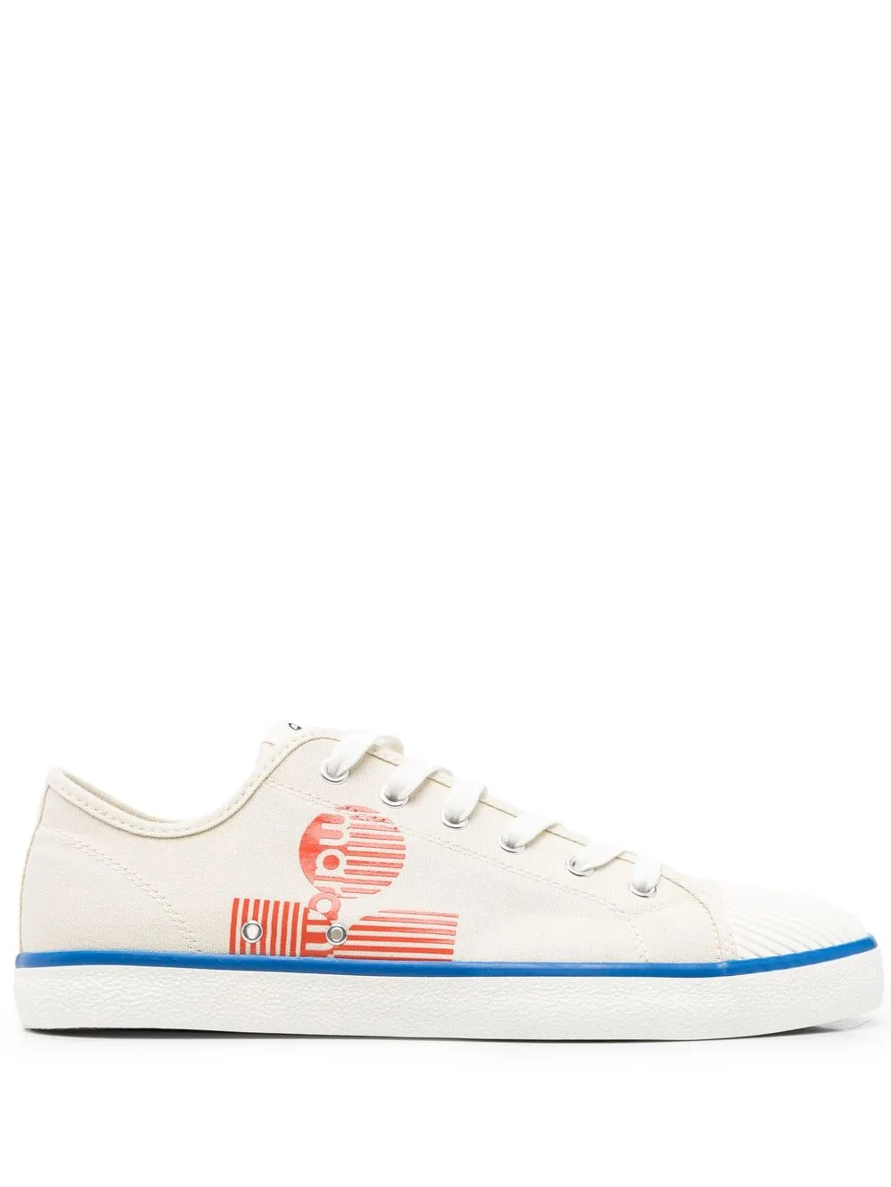 

Isabel Marant Binkoo print low-top sneakers - Neutrals