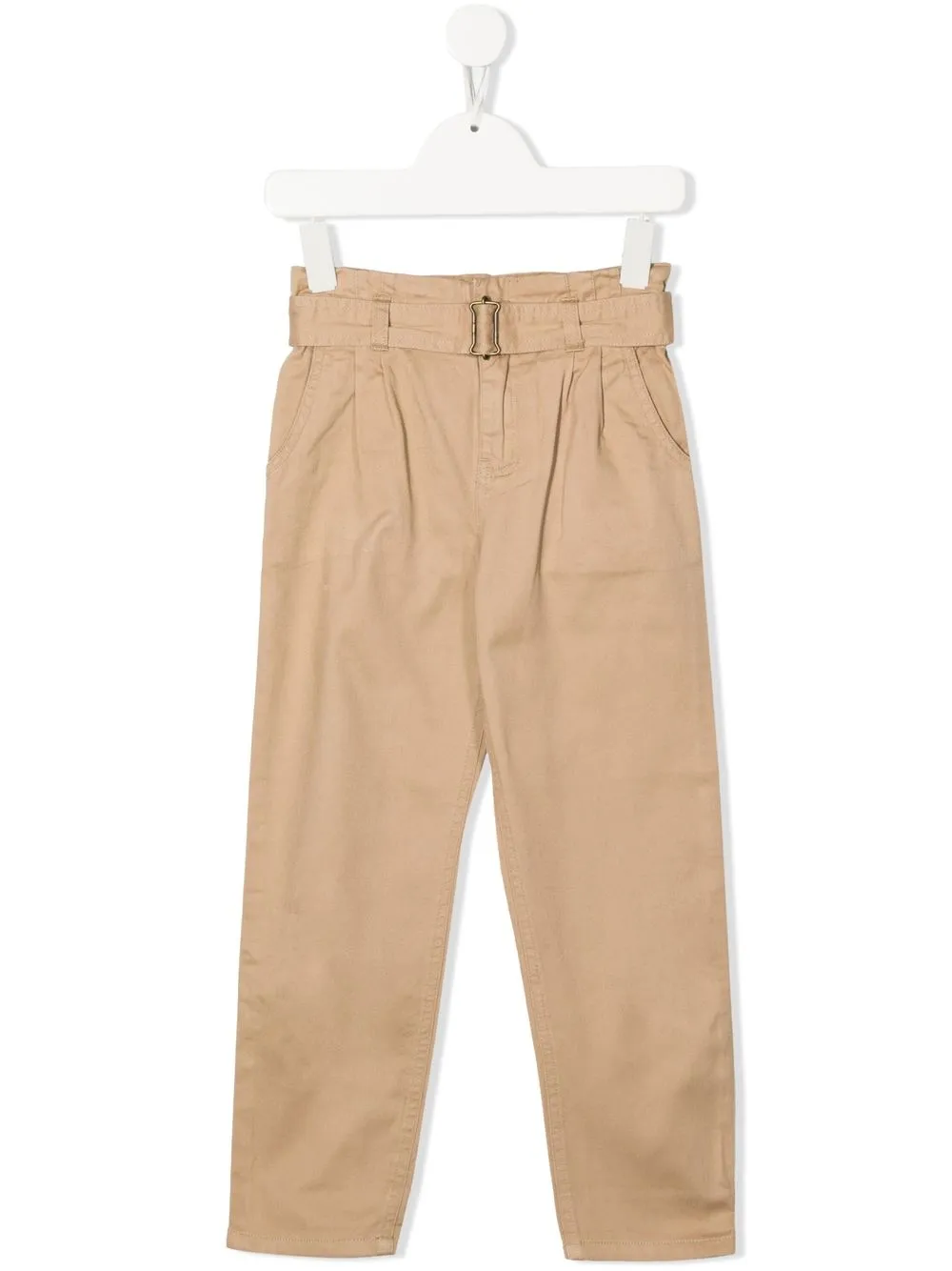 

Ralph Lauren Kids pantalones rectos con parche del logo - Neutro