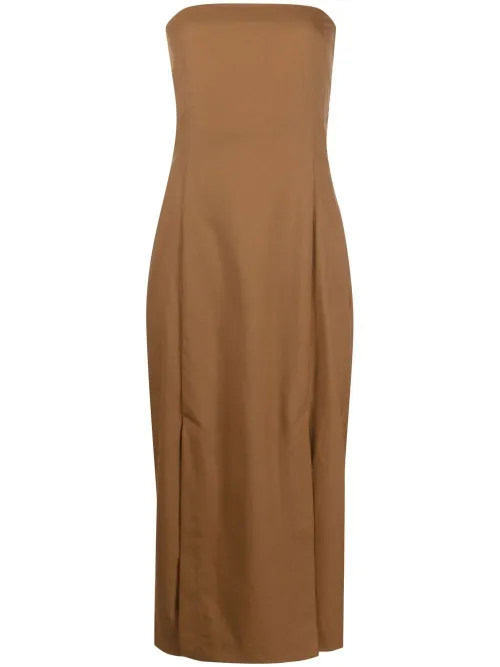Robe mi-longue à design sans bretelles - St. Agni - Modalova