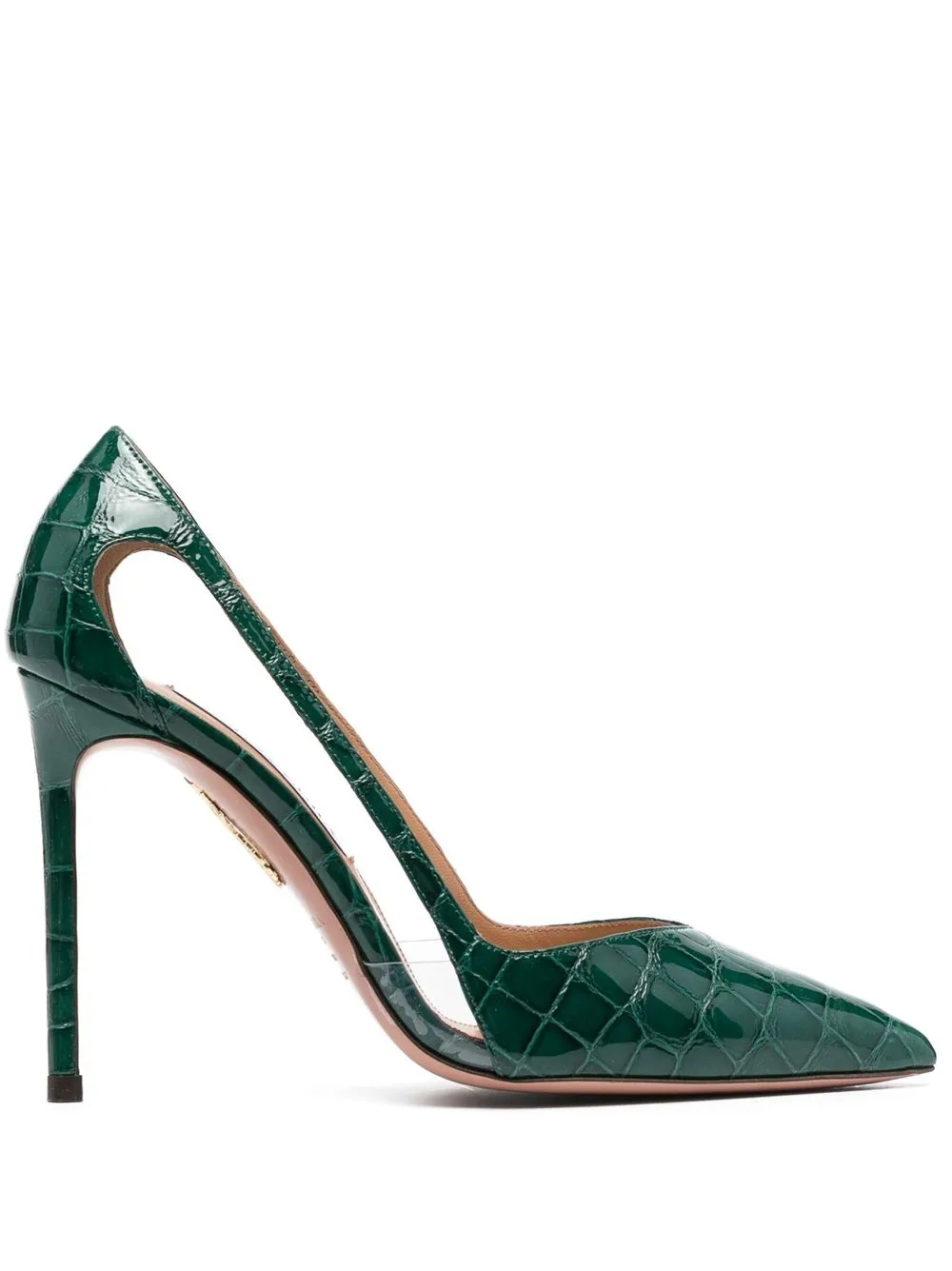 

Aquazzura Paris Nights 105mm pumps - Green