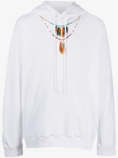 COUNTY OF MILAN hoodie Feathers Necklace