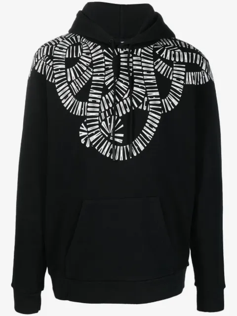 COUNTY OF MILAN logo-graphic organic-cotton hoodie