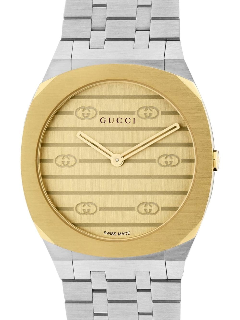 Gucci 25H 30mm horloge - Goud