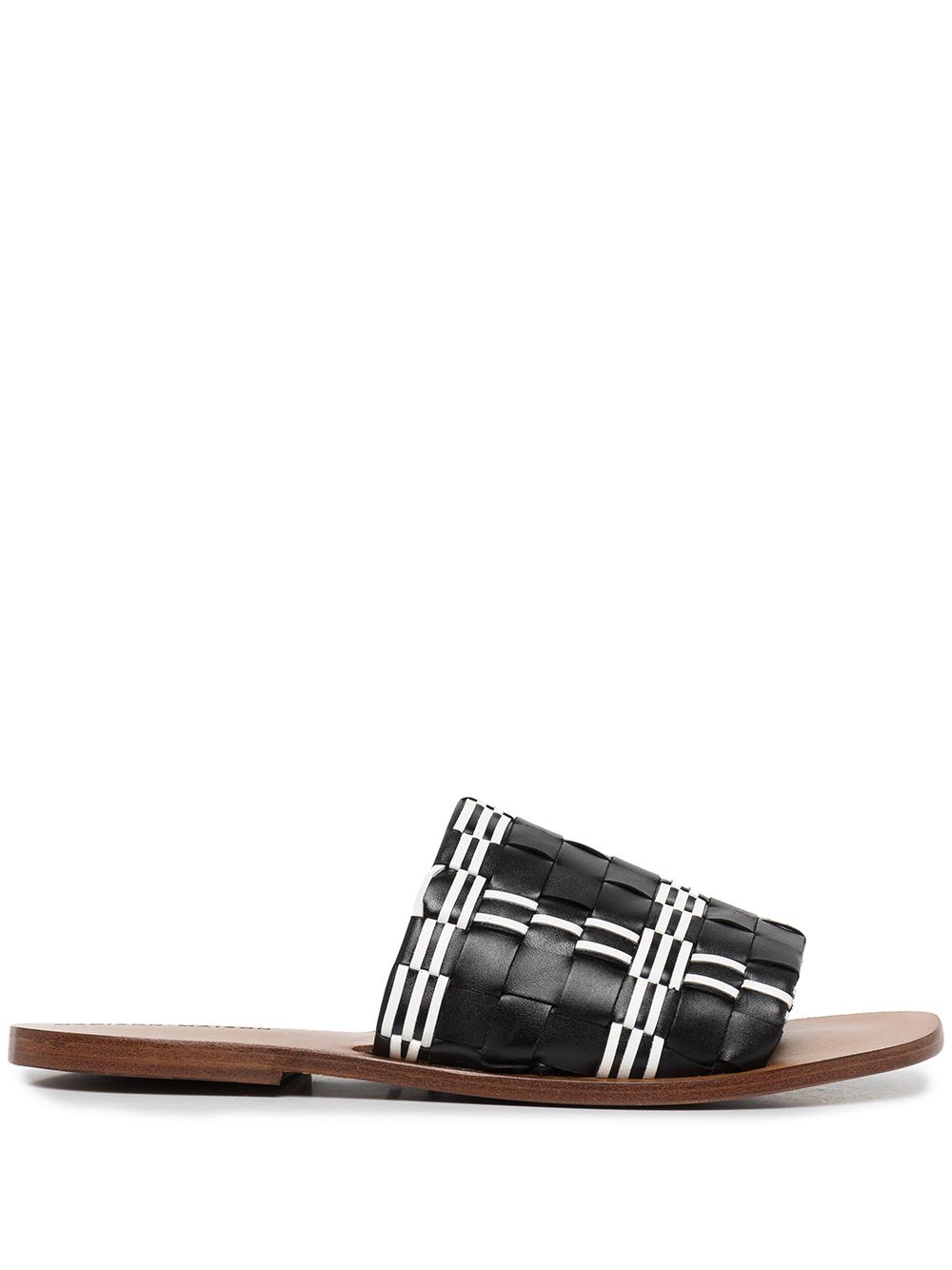 

Madison.Maison sandalias con diseño tejido - Negro