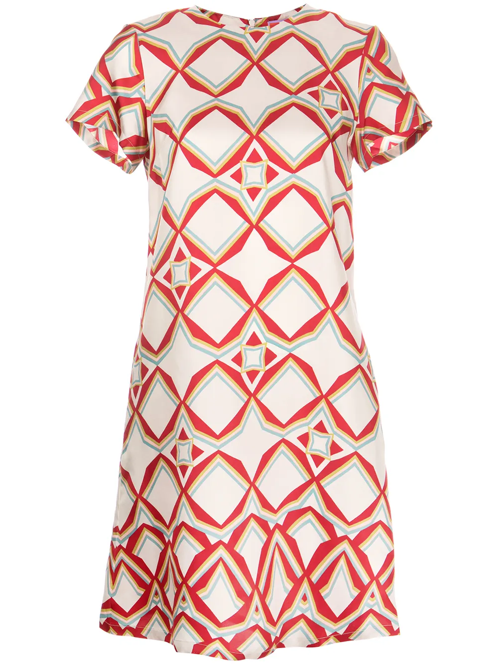 

La DoubleJ abstract-print swing dress - Multicolour