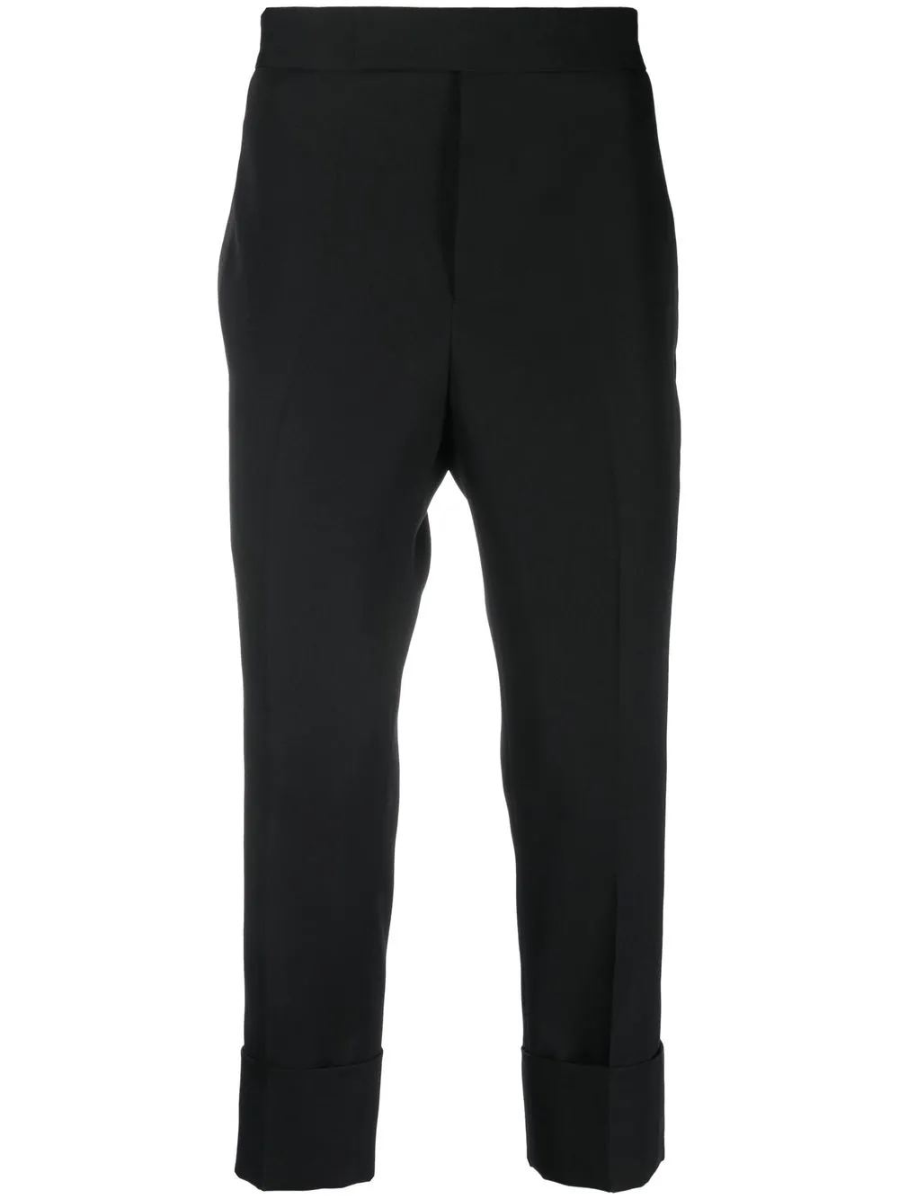 

SAPIO cropped tailored trousers - Black