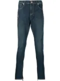 United Rivers embroidered skinny jeans - Blue