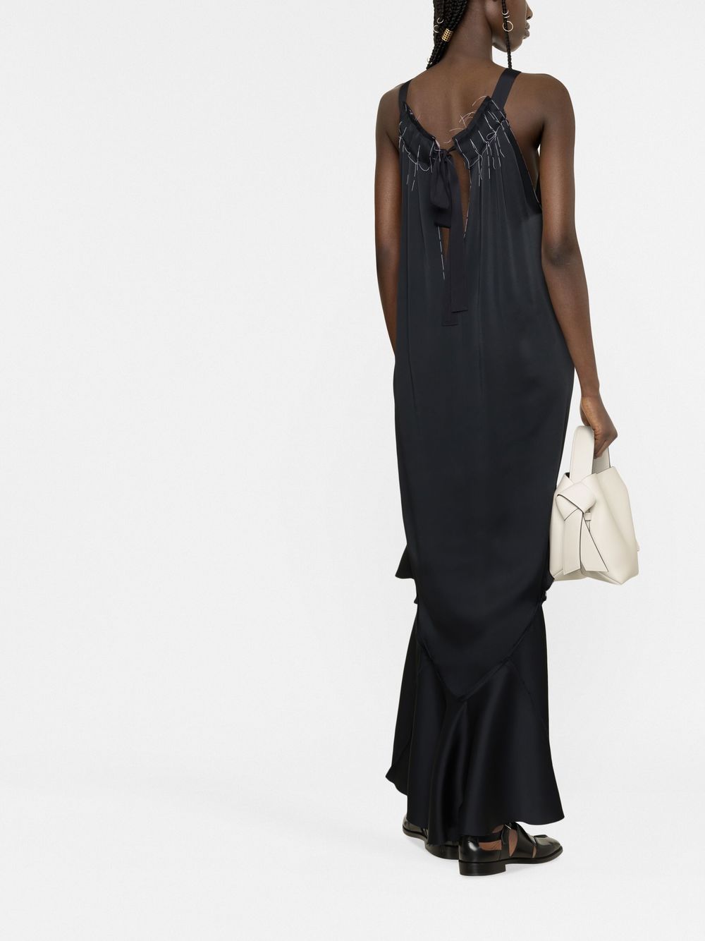 Maison Margiela crepe satin maxi dress Women